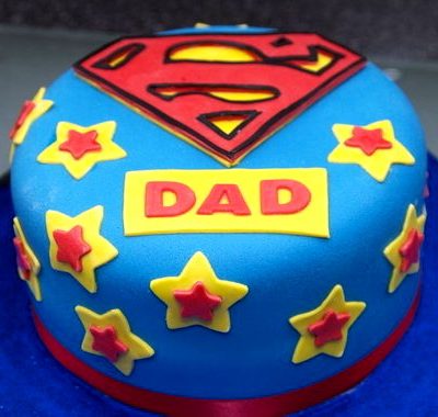 Yellow Stars Father's Day Cake in Lahore