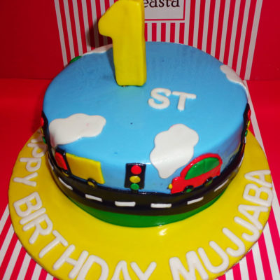 Traffic Signal Birthday Cake