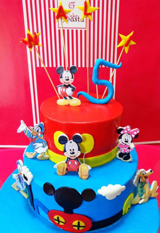 Micky Mouse Birthday Cake character cake in lahore