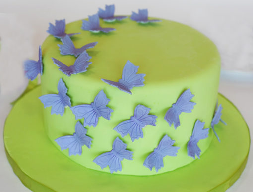 Blue Butterfly Cake in lahore