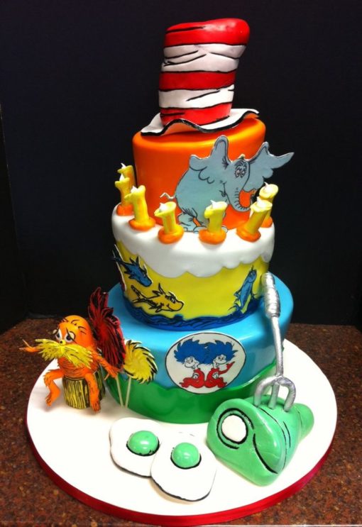Dr. Seuss 4 Tier Cake in lahore