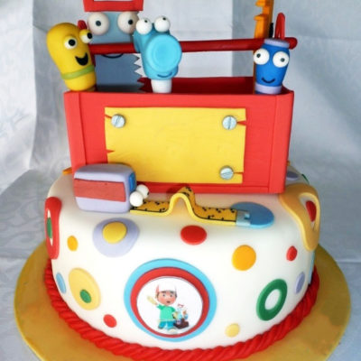 Handy Manny 2 Tier Cake in Lahore