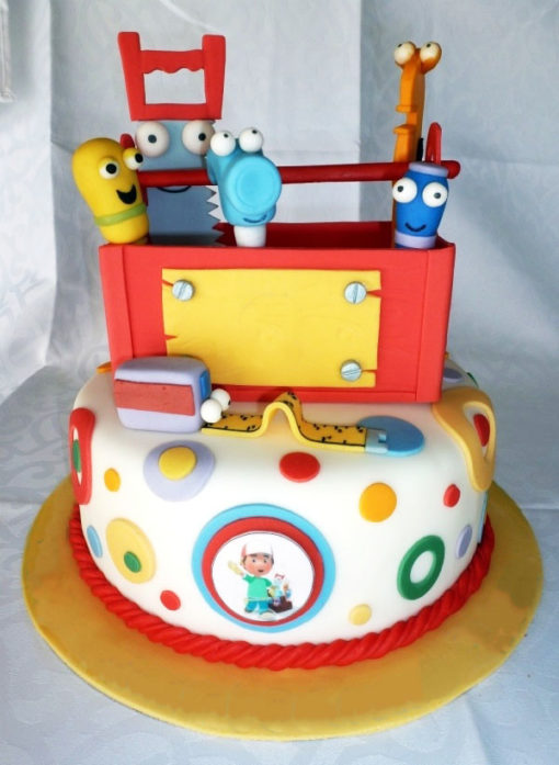 Handy Manny 2 Tier Cake in Lahore