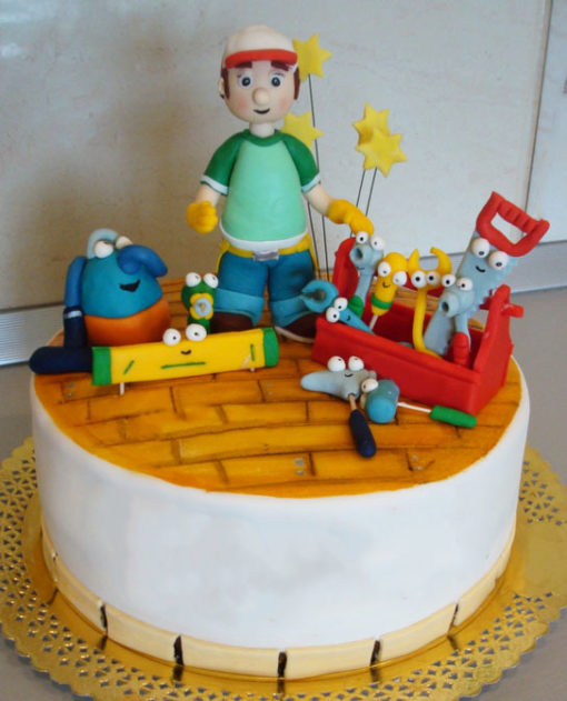 Handy Manny Yellow Cake in lahore