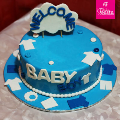 Welcome Baby Shower Cake