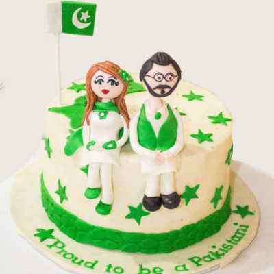 Proud Pakistani 14 Aug Cake