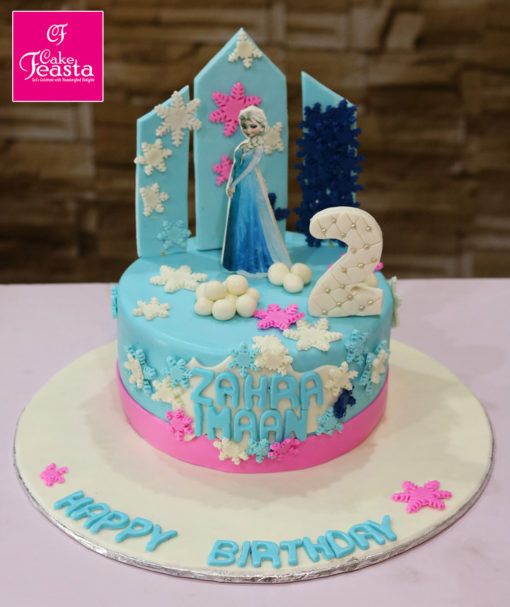Elsa Girls Birthday Cake