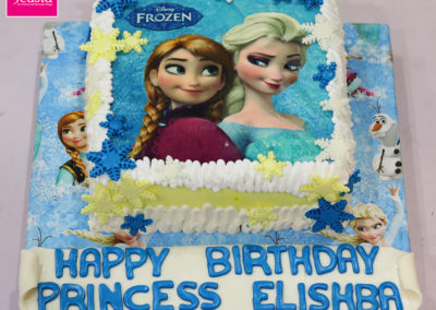 Elsa Picture Girls Birthday Cake