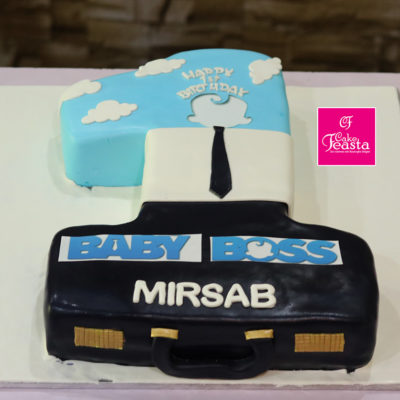 Baby Boss Digit Birthday Cake