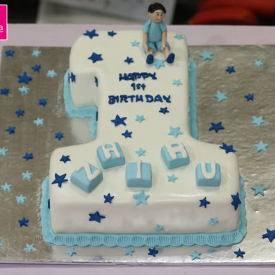 Boy First Birthday Cake