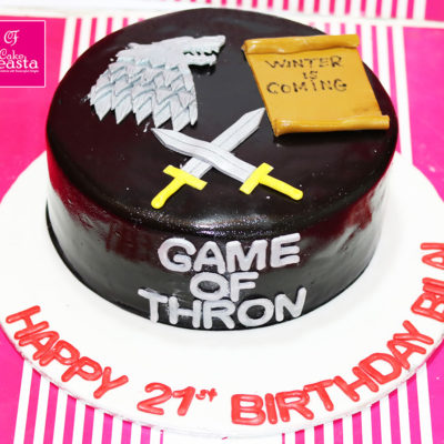 Game Of Thrones Lovers Birthday Cake