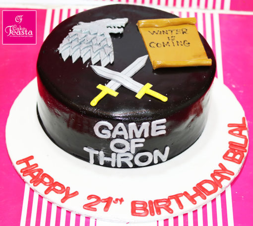Game Of Thrones Lovers Birthday Cake