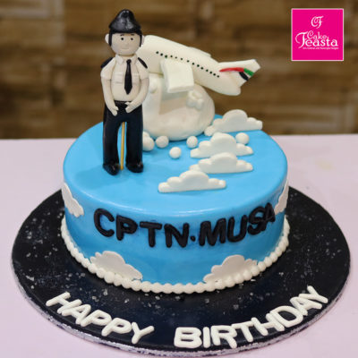 Pilot Birthday Cake