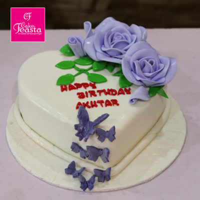 Purple Flower Cake