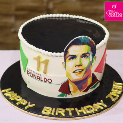 Ronaldo Lovers Birthday Cake