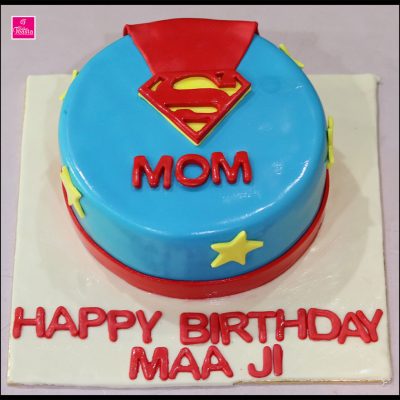 Super Mom Birthday Cake