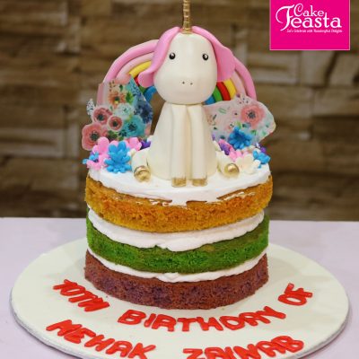 Unicorn Girls Birthday Cake