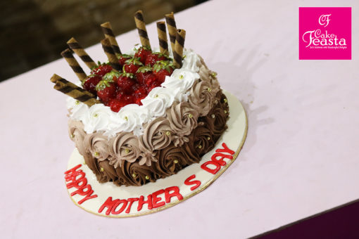 Choco Strawberry Mother's Day Cake