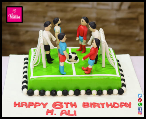 FootBall Lovers Birthday Cake