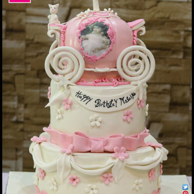 3 Tier Princess Cake