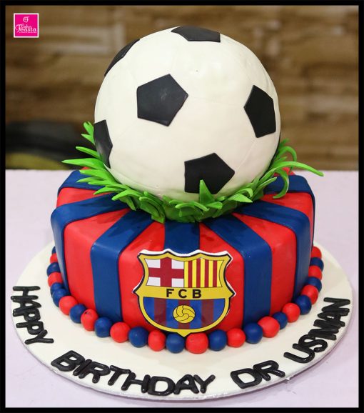 F.C Barcelona Birthday Cake