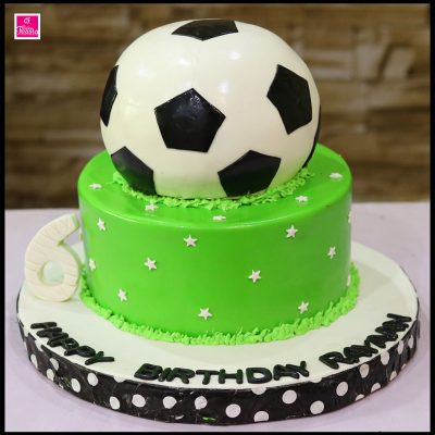 Football Theme Birthday Cake