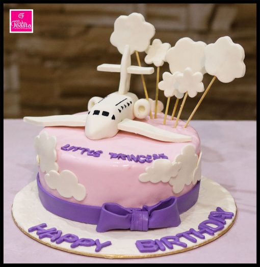 Plane Theme Kids Birthday Cake