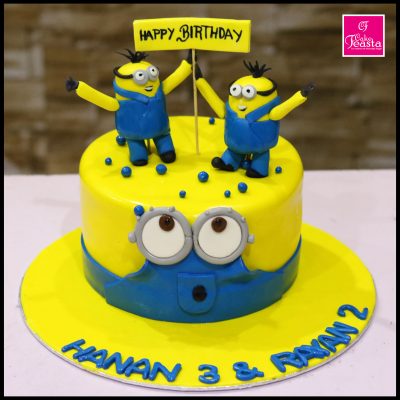 Minnions Kids Birthday Cake