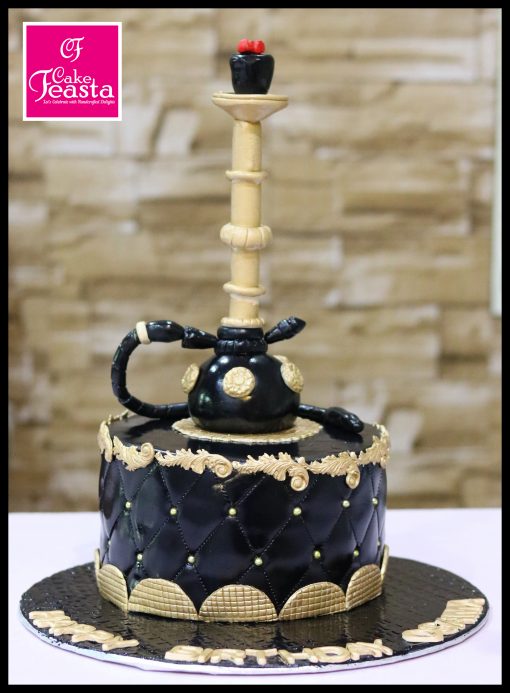 Sheesha Theme Birthday Cake