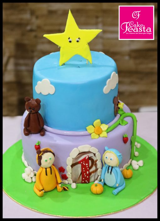 Cartoon Theme Kids Birthday Cake