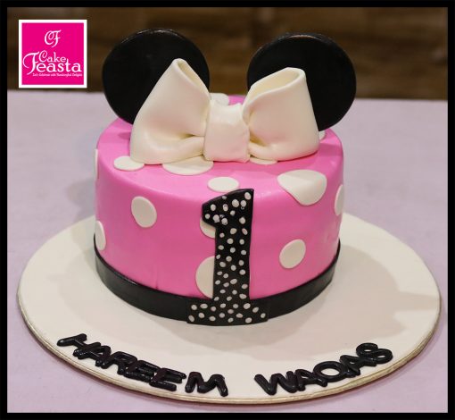 Mini Mice Girls Birthday Cake