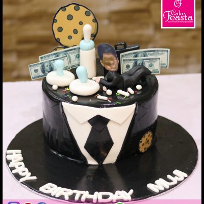 Baby Boss Theme Birthday Cake