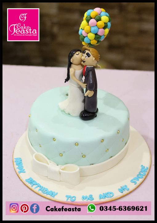 Husband Wife Birthday Cake