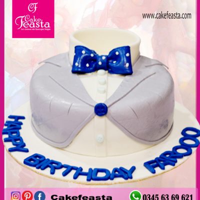 Blue-Bow-Birthday-Cake