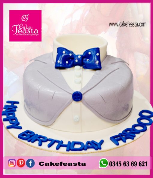 Blue-Bow-Birthday-Cake