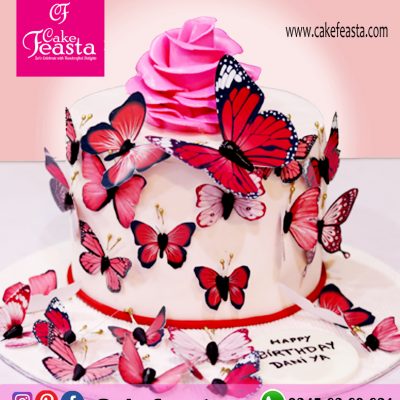 Butterflies-Birthday-Cake