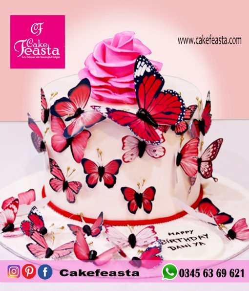 Butterflies-Birthday-Cake