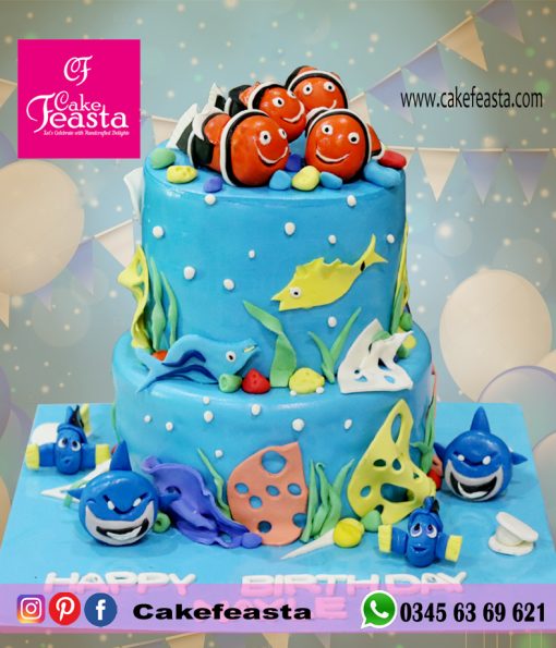 Small-Nemo-Birthday-Cake