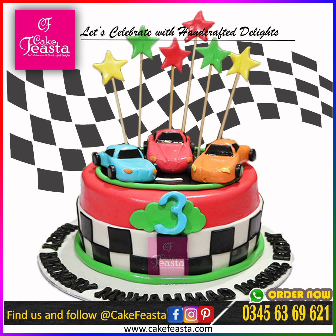 Three Tier First Birthday Cakes-Birthday Cakes For Girls - Cake Square  Chennai | Cake Shop in Chennai