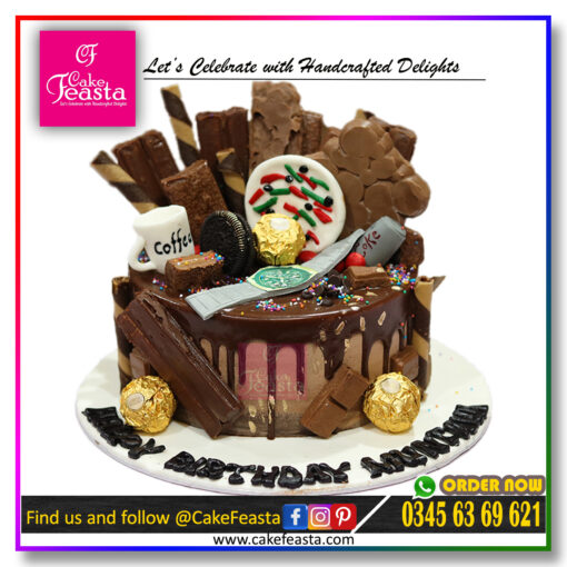 Choco Lover Birthday Cake