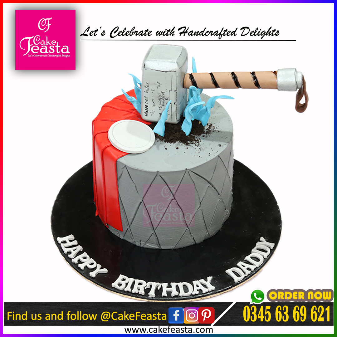 Send Designer Avengers Cake Online - GAL20-95976 | Giftalove