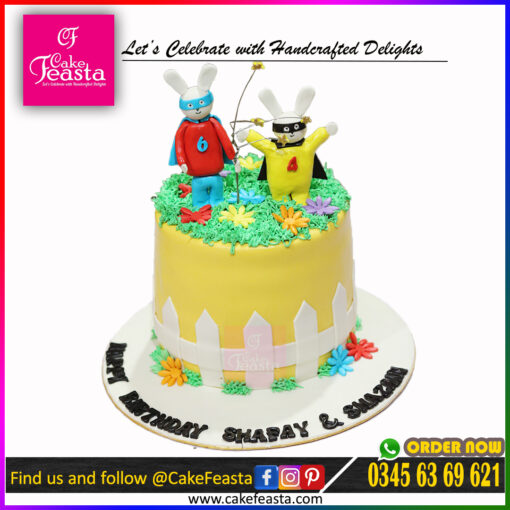 Super Simon Rabbit Cake