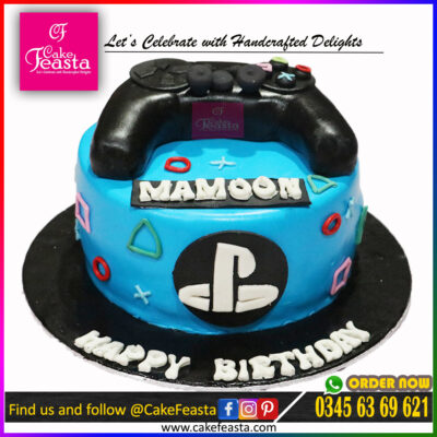 PSP Theme Birthday Cake