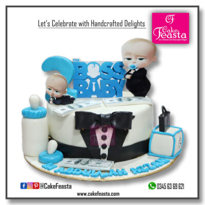 Boss Baby 2nd Birthday cake