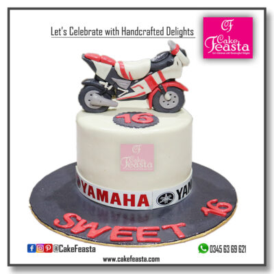 Yamaha Lover Birthday Cake